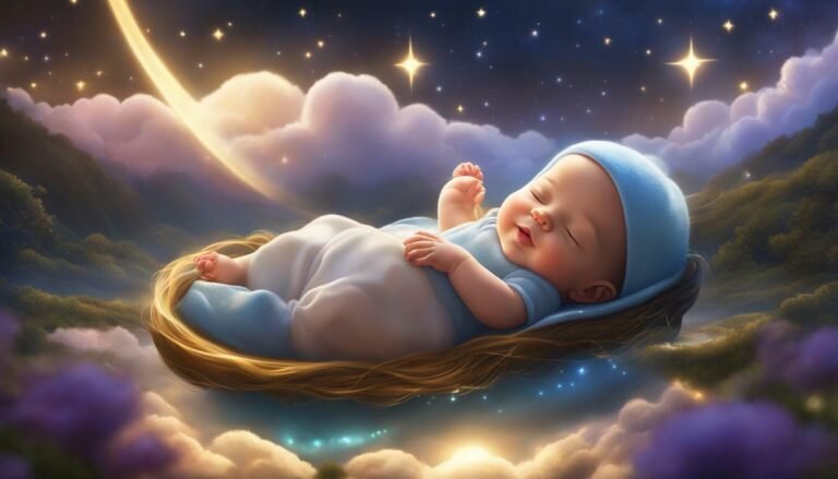 baby laughing and smiling in sleep spiritual meaning