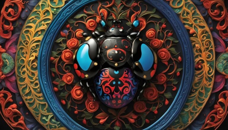 black ladybug spiritual meaning