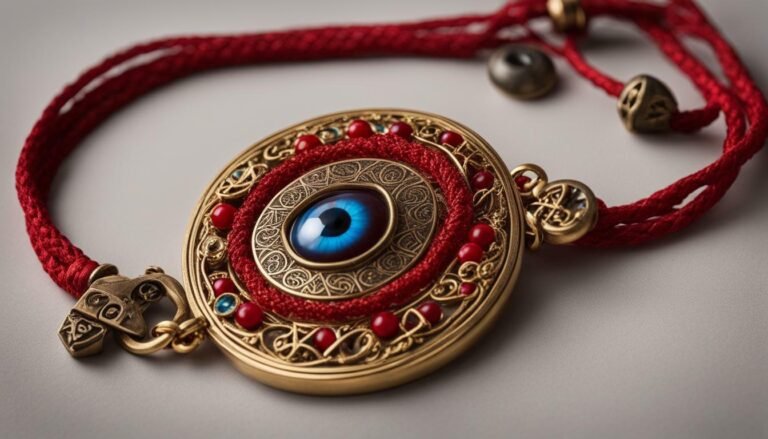 red string evil eye bracelet meaning